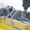 500 Ltr Stainless Steel Jacketed Cheese Vat with Integrated Press System